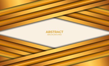 Soyut Arkaplan Kahverengi ve Altın Tarz Tasarımı