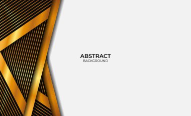 Lüks Tasarım Altın ve Siyah