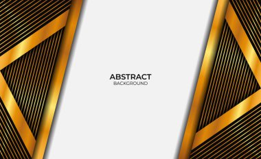 Lüks Tasarım Altın ve Siyah Tarz