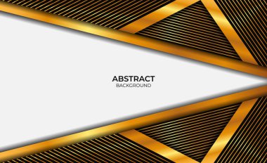 Lüks Altın ve Siyah Arkaplan Tasarımı