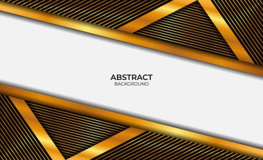 Arkaplan Lüks Altın ve Siyah