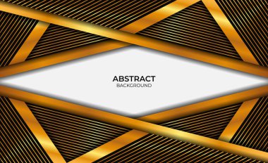 Arkaplan Lüks Altın ve Siyah Tasarım