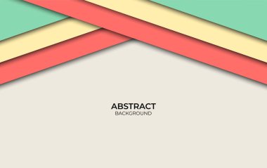 Soyut Renkli Arkaplan Modern Tasarımı