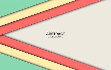 Soyut Renkli Arkaplan Tasarımı Modern