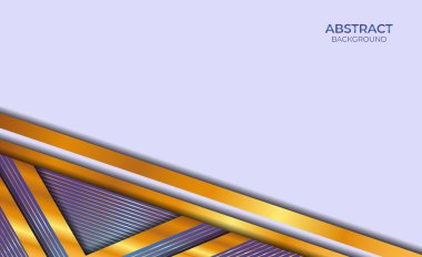 Lüks Biçim Mavi ve Altın Tasarım