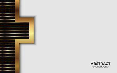 soyut Altın ve Siyah Arkaplan