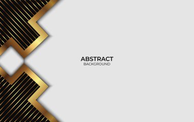 Lüks Özgeçmiş Altın ve Siyah