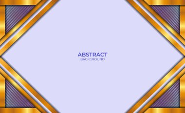 Özgeçmiş Mavi ve Altın Biçimli