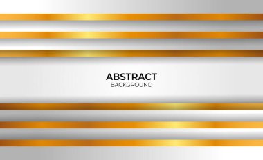 Arkaplan zarif geometrik altın ve gri