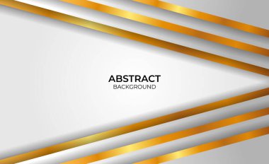 Arkaplan geometrik altın ve gri