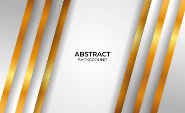 Arkaplan soyut geometrik altın ve gri tarzı