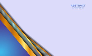 Tasarım Modeli Mavi ve Altın Arkaplan