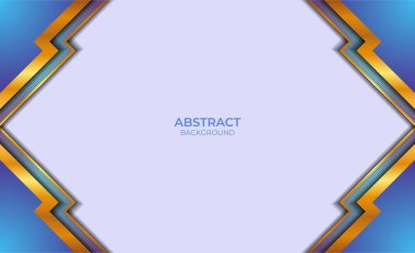 Tasarım Mavi ve Altın Biçimli Arkaplan