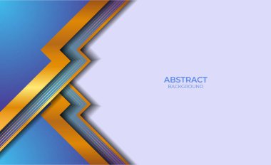 Arkaplan Tasarım Biçimi Mavi ve Altın