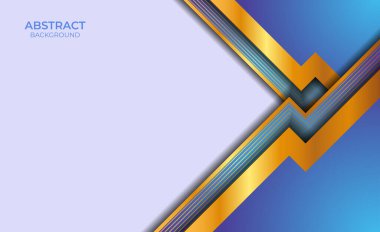 Arkaplan Tasarımı Mavi ve Altın