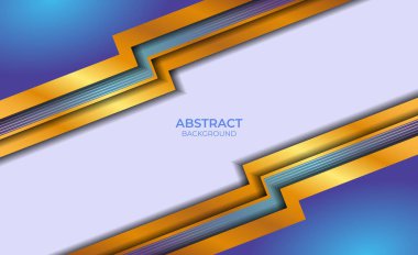 Özgeçmiş Altın ve Mavi Tasarım Biçimi