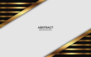 soyut lüks siyah ve altın tasarımı