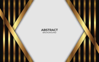 lüks siyah ve altın tasarımı