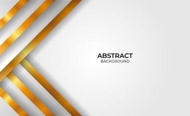 Zarif tasarım geometrik altın ve gri