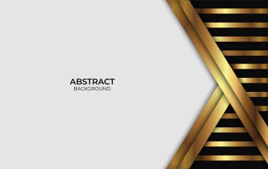 tasarım lüks siyah ve altın