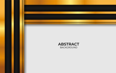 tasarım lüks siyah ve altın