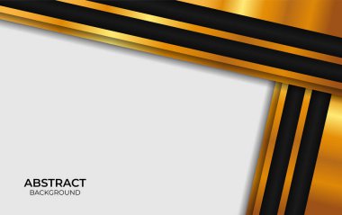 Lüks Tasarım Siyah ve Altın