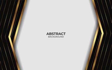 Lüks Altın ve Siyah Arkaplan