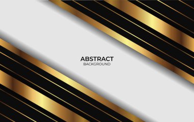 Özgeçmiş: Soyut Altın ve Siyah