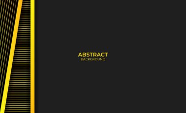 Modern soyut arkaplan sarı ve siyah