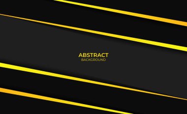 Sarı ve siyah arkaplan tasarla