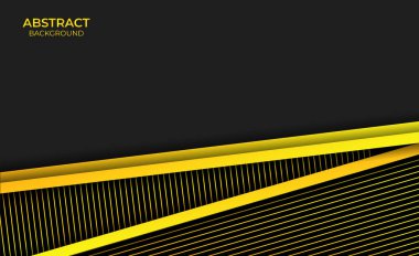 Özgün arka plan modern sarı ve siyah