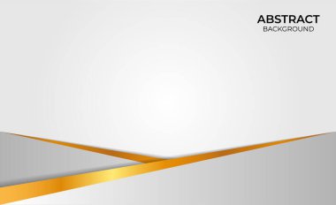 Altın ve gri soyut tasarım