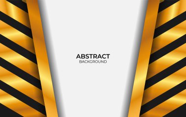 Arkaplan Lüks Siyah ve Altın Tarzı