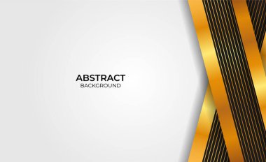 Soyut arkaplan altın ve siyah