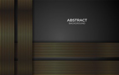 Altın çizgi arkaplan biçimi tasarla