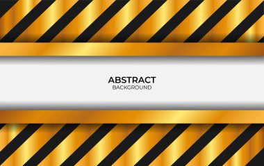 Lüks Tasarım Siyah ve Altın Tarzı