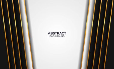 Soyut altın ve siyah arkaplan