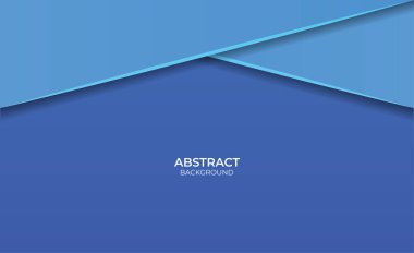 Çizgiyle soyut mavi tasarım 