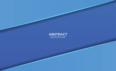 Çizgi arkaplanı ile soyut mavi tasarım