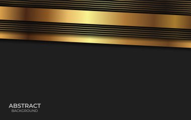 Özgeçmiş Altın ve Siyah Tasarım