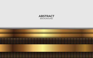 Lüks Altın ve Siyah Tasarım Arkaplanı