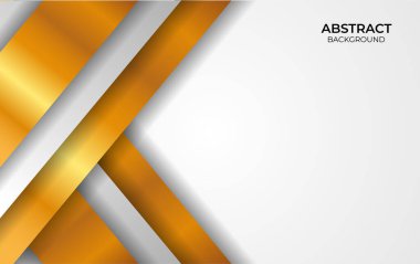 Lüks Tasarım Biçimi Beyaz ve Altın