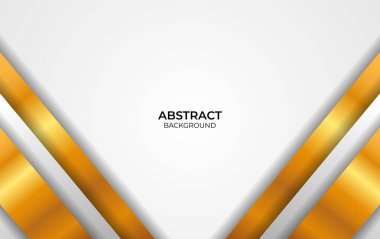 Lüks Tasarım Beyaz ve Altın Arkaplan