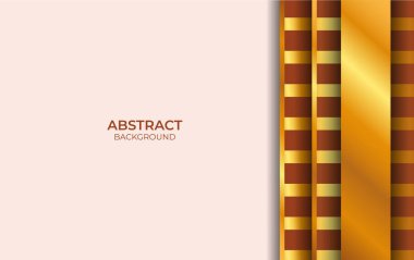 Arkaplan Lüks Kahverengi ve Altın