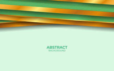 Lüks Tasarım Yeşil ve Altın