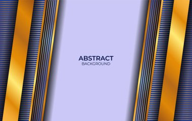 Lüks Mavi ve Altın Arkaplan