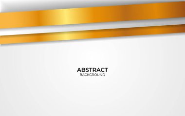 Lüks Tasarım Beyaz ve Altın Arkaplan