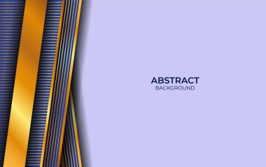 Lüks Arkaplan Mavi ve Altın Tasarım