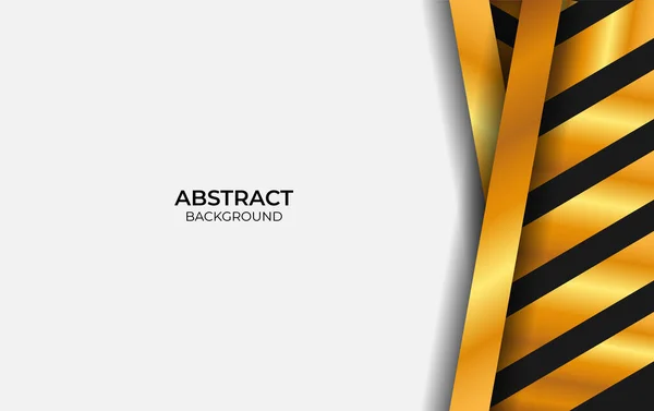 Diseño Abstracto Estilo Negro Oro — Archivo Imágenes Vectoriales