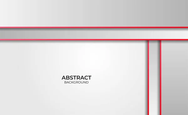 Design Roter Und Weißer Hintergrund — Stockvektor